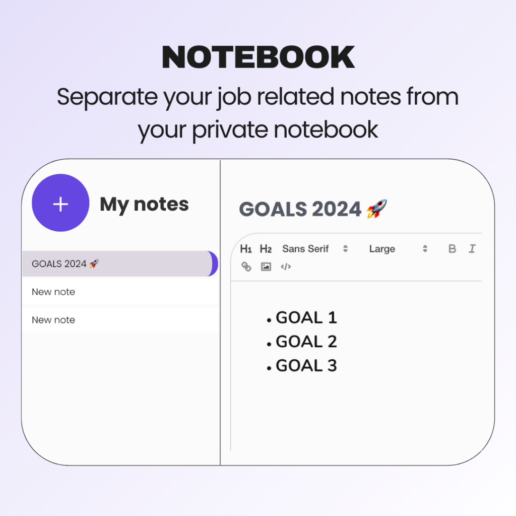 notebook agencymanager