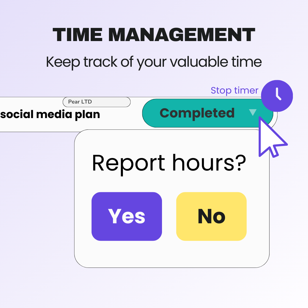 time management feature agencymanager